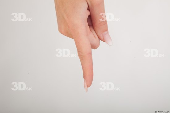 Finger reference of nude Norma