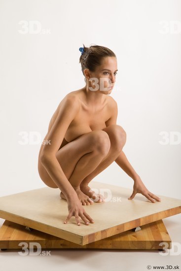 Woman White Nude