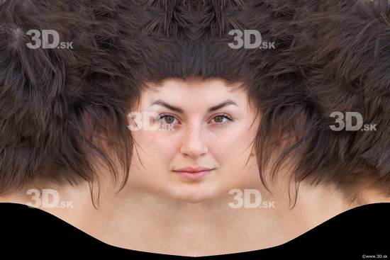 Head Woman White Head textures