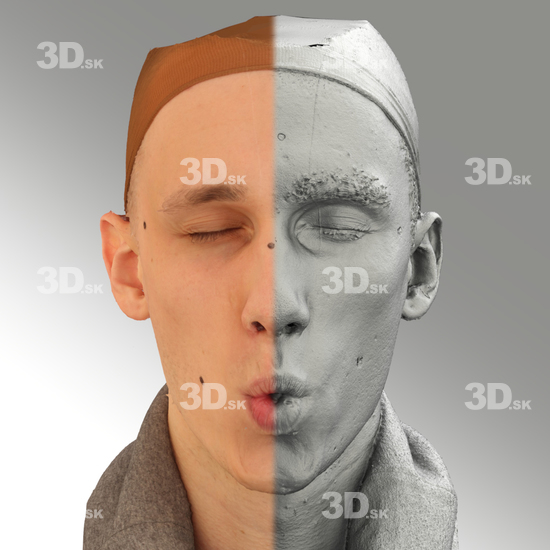 Man White 3D Scans