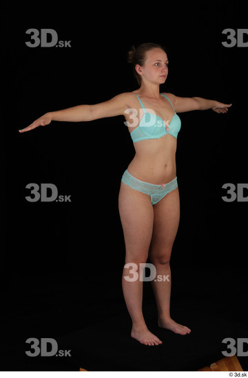 Whole Body Woman Underwear Slim Studio photo references