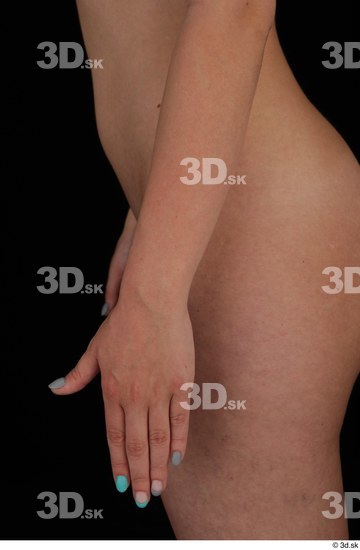 Forearm Woman Nude Slim Studio photo references