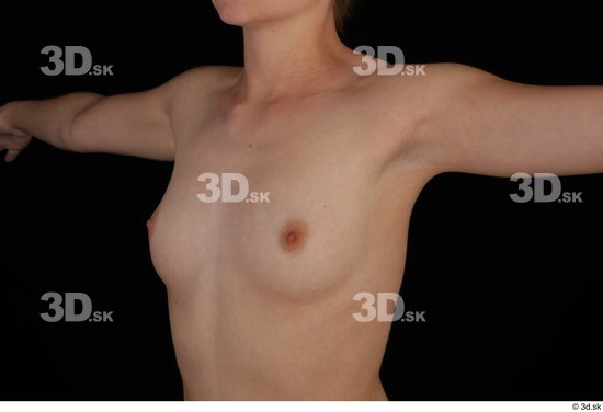 Breast Woman Nude Slim Studio photo references