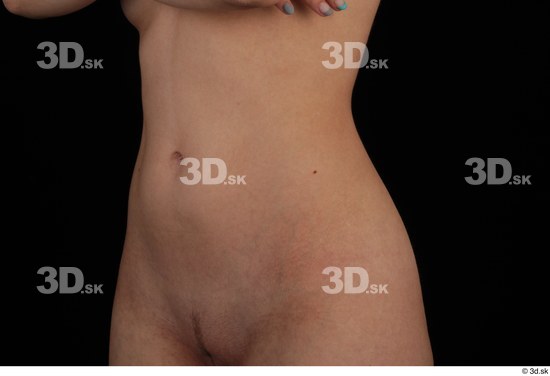 Hips Woman Nude Slim Studio photo references