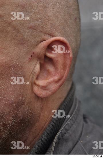 Ear Man White Casual Slim Street photo references