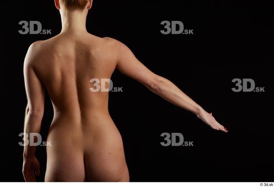 Arm Woman White Nude Slim Studio photo references