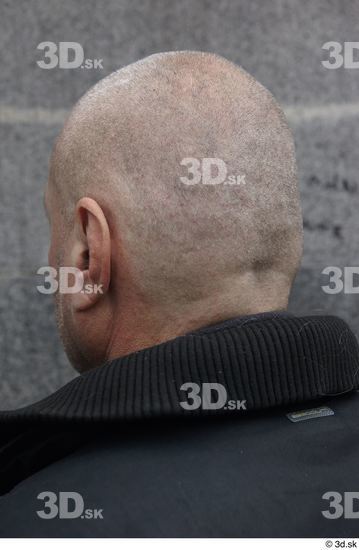 Head Man White Casual Overweight Street photo references