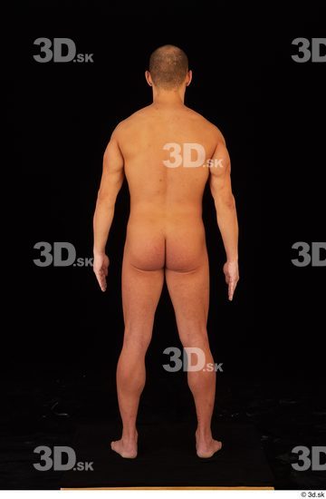 Whole Body Man White Nude Slim Standing Studio photo references