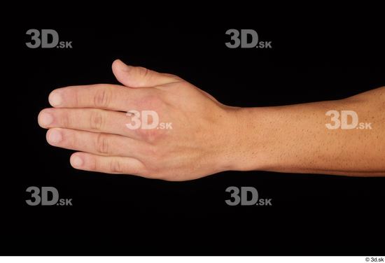 Hand Man White Nude Slim Studio photo references