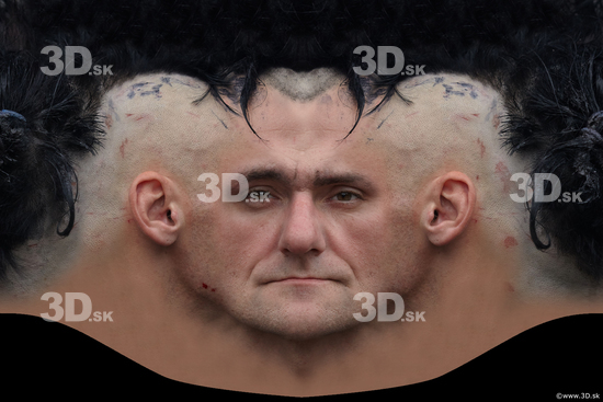 Head Man White Head textures