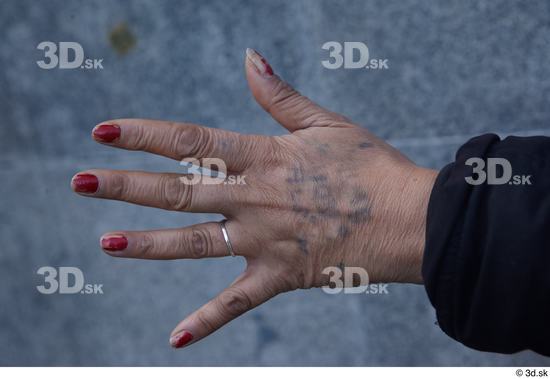 Hand Woman White Casual Slim Street photo references