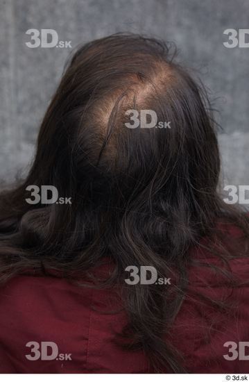 Head Hair Woman White Casual Overweight Street photo references