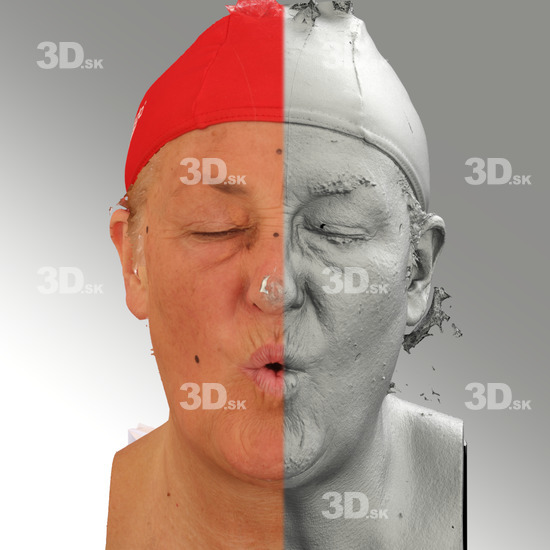 Head Woman 3D Scans