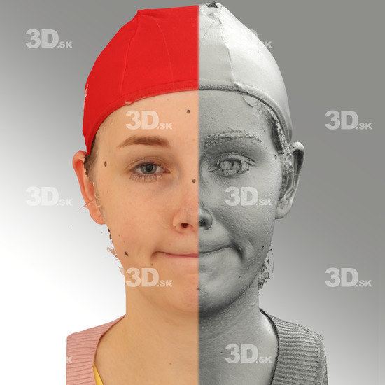 Head Woman 3D Scans