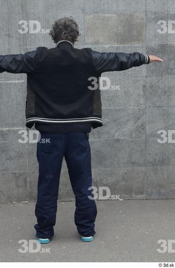 Whole Body Man T poses White Casual Average Standing Street photo references