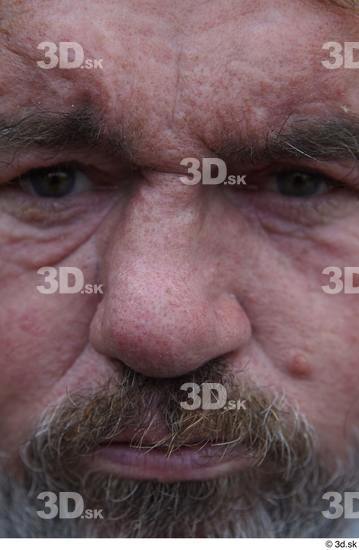 Nose Man White Overweight Street photo references