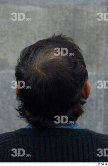 Head Hair Man White Casual Overweight Street photo references