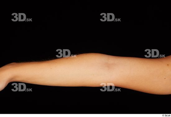 Forearm Woman White Nude Slim Studio photo references