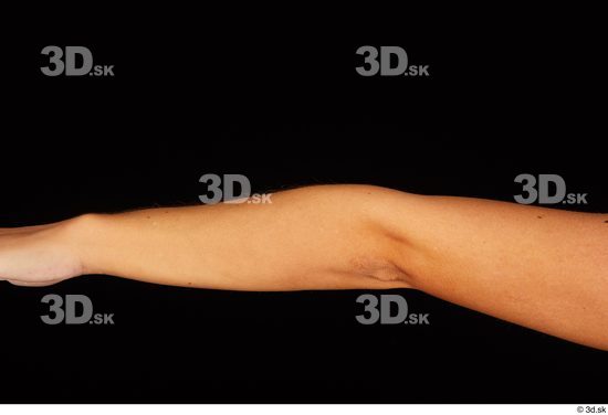 Forearm Woman White Nude Slim Studio photo references