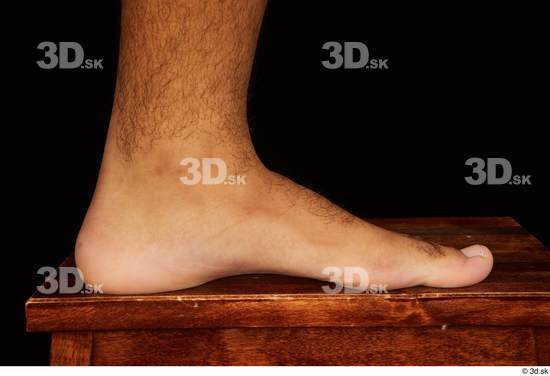 Foot Man Black Nude Average Studio photo references