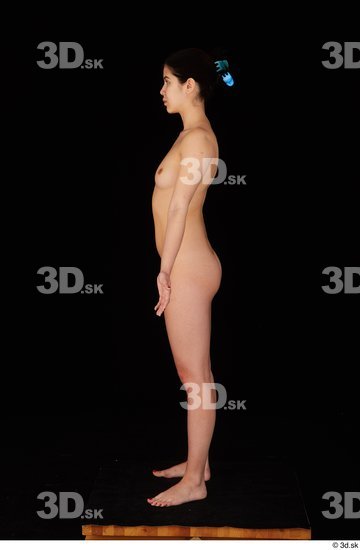 Woman Asian Slim Female Studio Poses