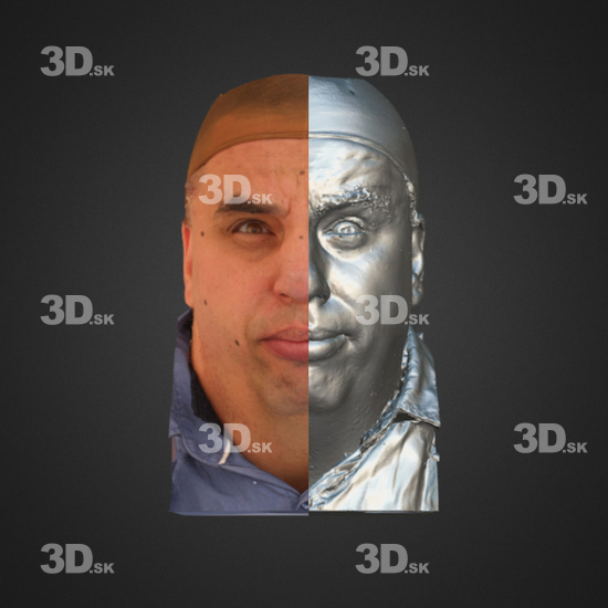 Head Emotions Man White 3D Phonemes And Emotions