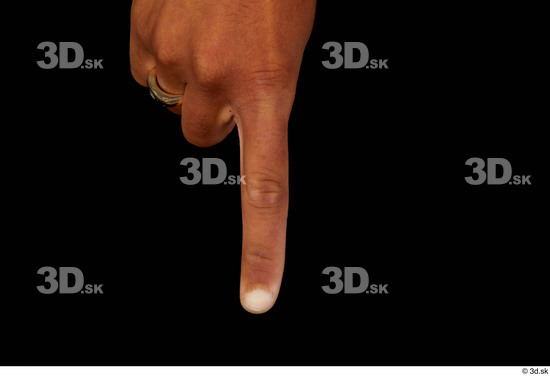 Fingers Man Black Slim Studio photo references