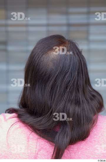 Head Hair Woman White Casual Overweight Street photo references