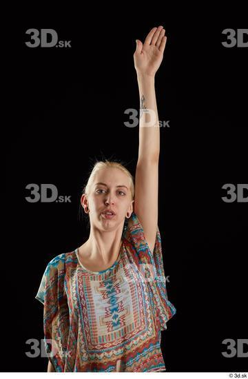 Arm Woman White Average Studio photo references
