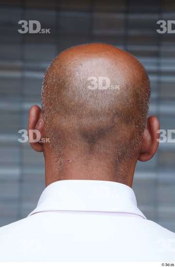 Head Hair Man White Casual Slim Bald Street photo references