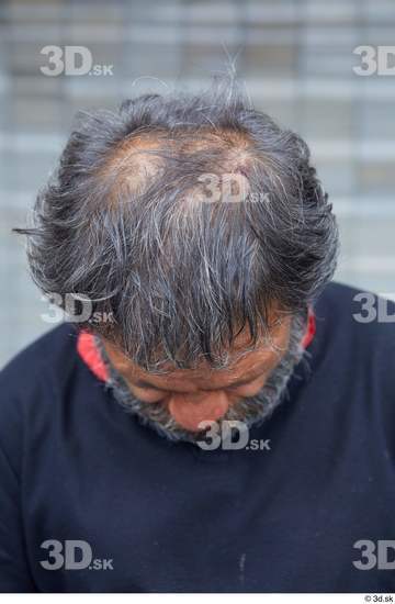 Head Hair Man White Casual Overweight Bearded Street photo references