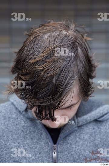 Head Hair Man Casual Slim Street photo references