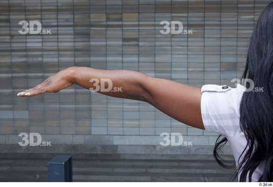 Arm Woman White Casual Average Street photo references