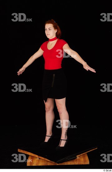 Woman White Female Studio Poses