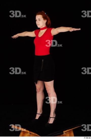 Woman White Female Studio Poses