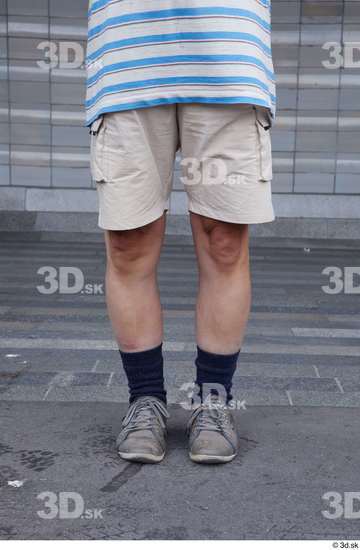 Leg Man White Casual Average Street photo references