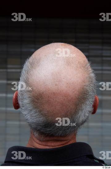 Head Hair Man White Casual Slim Bald Street photo references