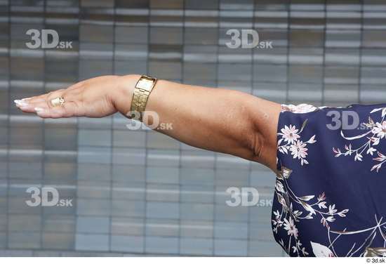 Arm Woman White Casual Overweight Street photo references