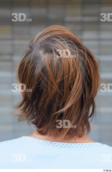 Head Hair Woman White Casual Average Street photo references