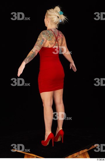 Woman White Chubby Female Studio Poses