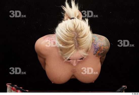 Woman White Chubby Female Studio Poses