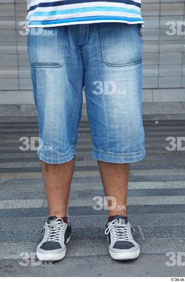 Leg Man White Casual Chubby Bearded Street photo references
