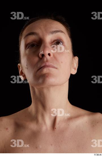 Head Woman White Average Studio photo references