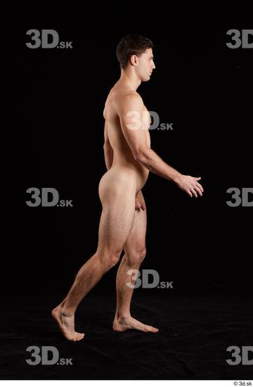 Man White Athletic Male Studio Poses