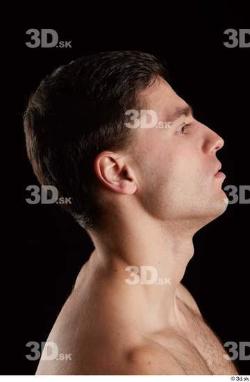 Man White Athletic Male Studio Poses