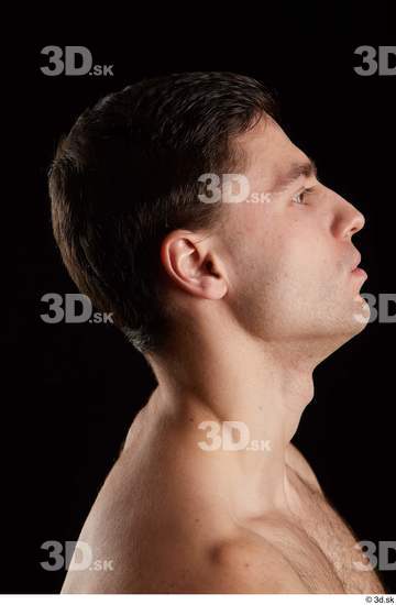 Man White Athletic Male Studio Poses