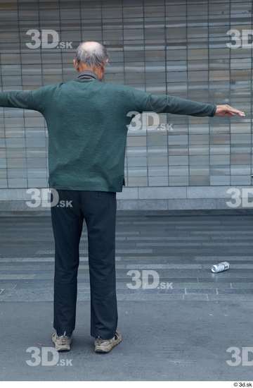 Whole Body Man T poses White Casual Standing Street photo references