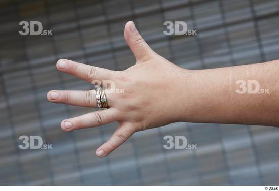 Hand Woman White Scar Casual Chubby Street photo references