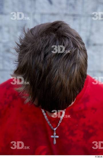Head Hair Man White Casual Slim Street photo references