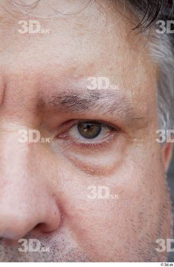 Eye Man White Casual Chubby Street photo references